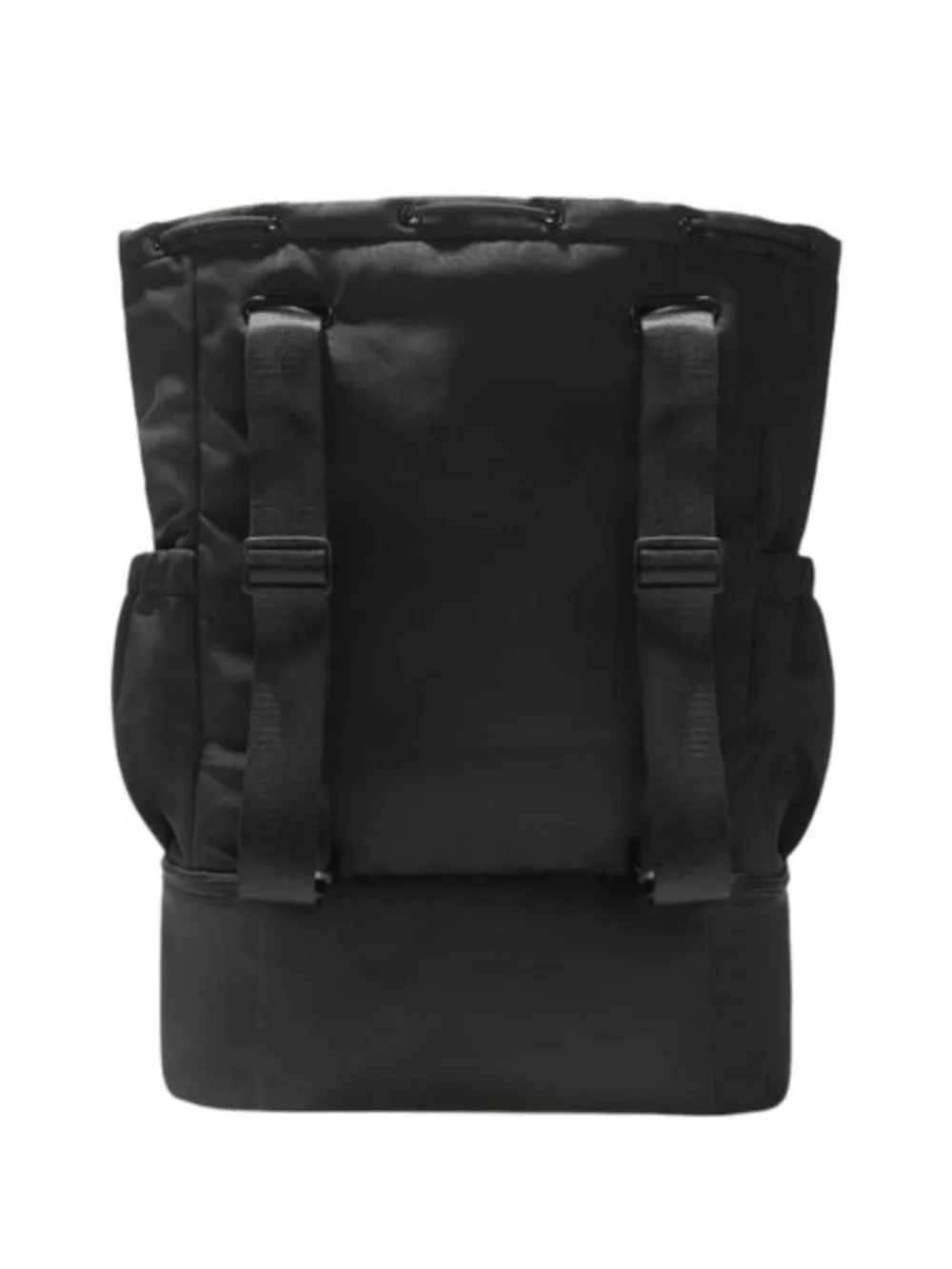 BEYOND YOGA Black Convertible Gym Bag Backpack Drawstring Tote Shoe Compartment